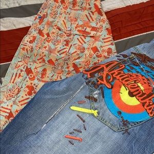 Akademiks outfit shirt 4xl pants 40x32
